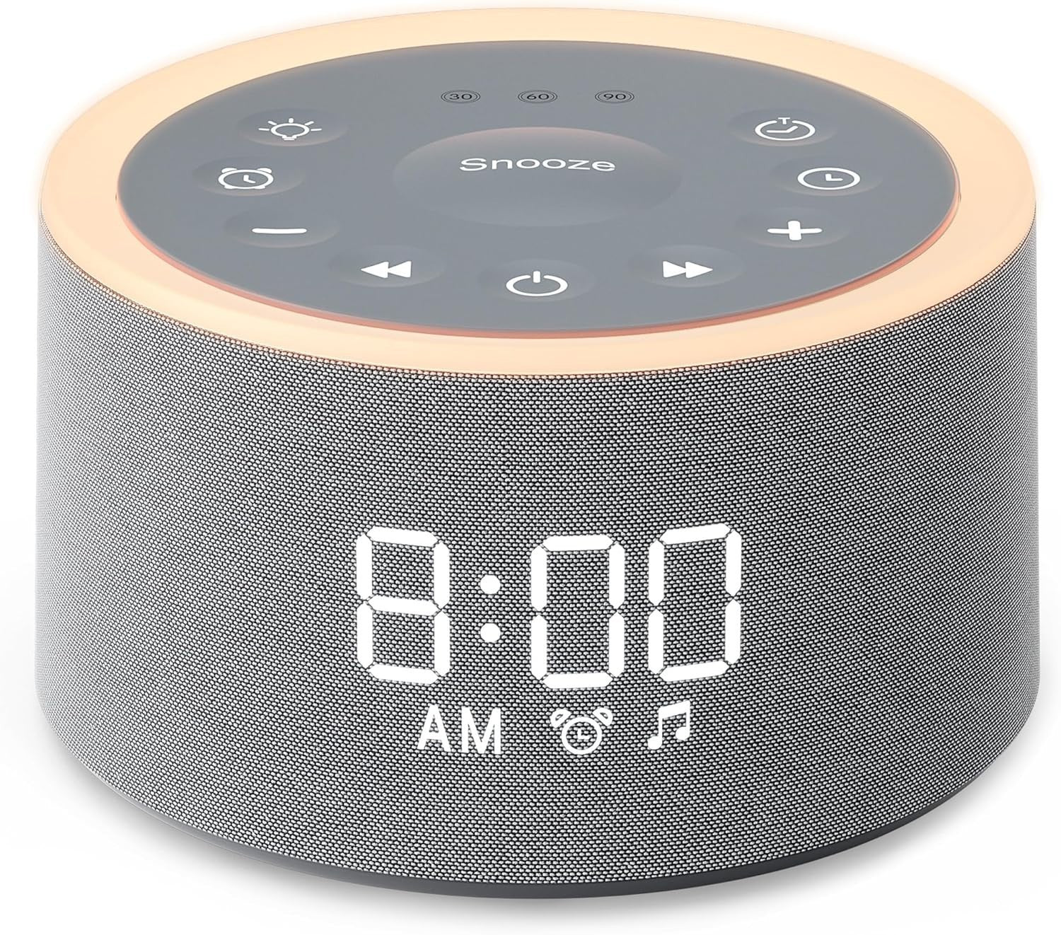 White Noise Machine with Night Light & 29 Soothing Sounds for Sleep