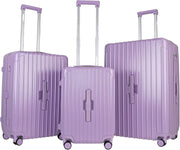 3pc Hard Shell Luggage Set Cabin Medium Large TSA Lock Spinner Suitcases