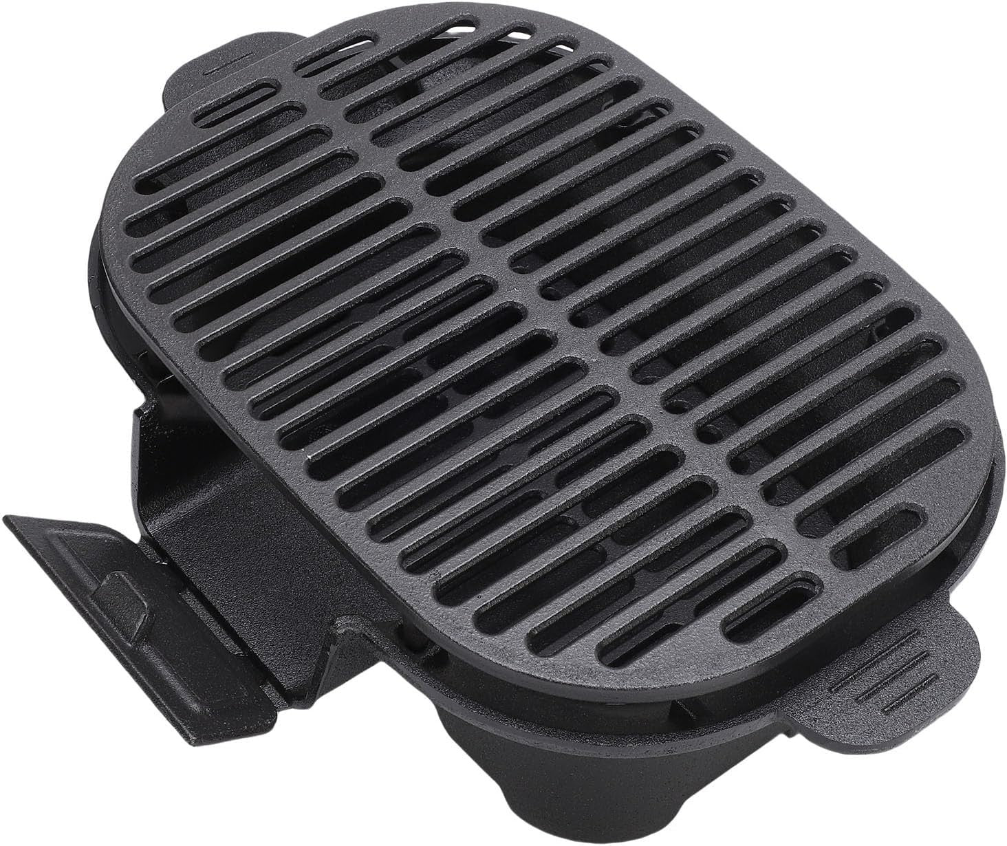 Portable Cast Iron Hibachi Charcoal Grill – Compact Outdoor BBQ, Even Heat