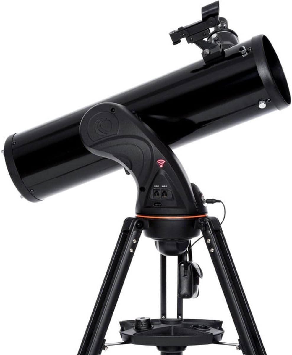 Wi-Fi Enabled 130mm Schmidt-Cassegrain Telescope with StarPointer & App Control