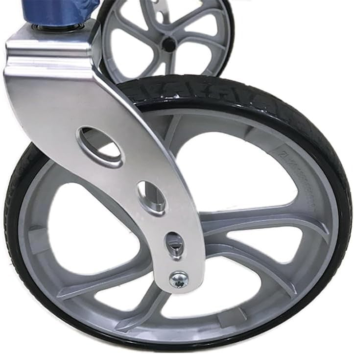 Ultra Lightweight 4 Wheel Rollator Walker with Seat Folding Aluminium Frame