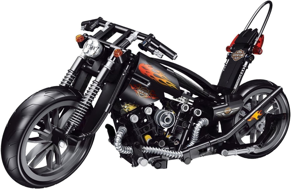 Superbike Motorcycle Model Building Kit 451 PCS | Creative Kids & Adult Toy