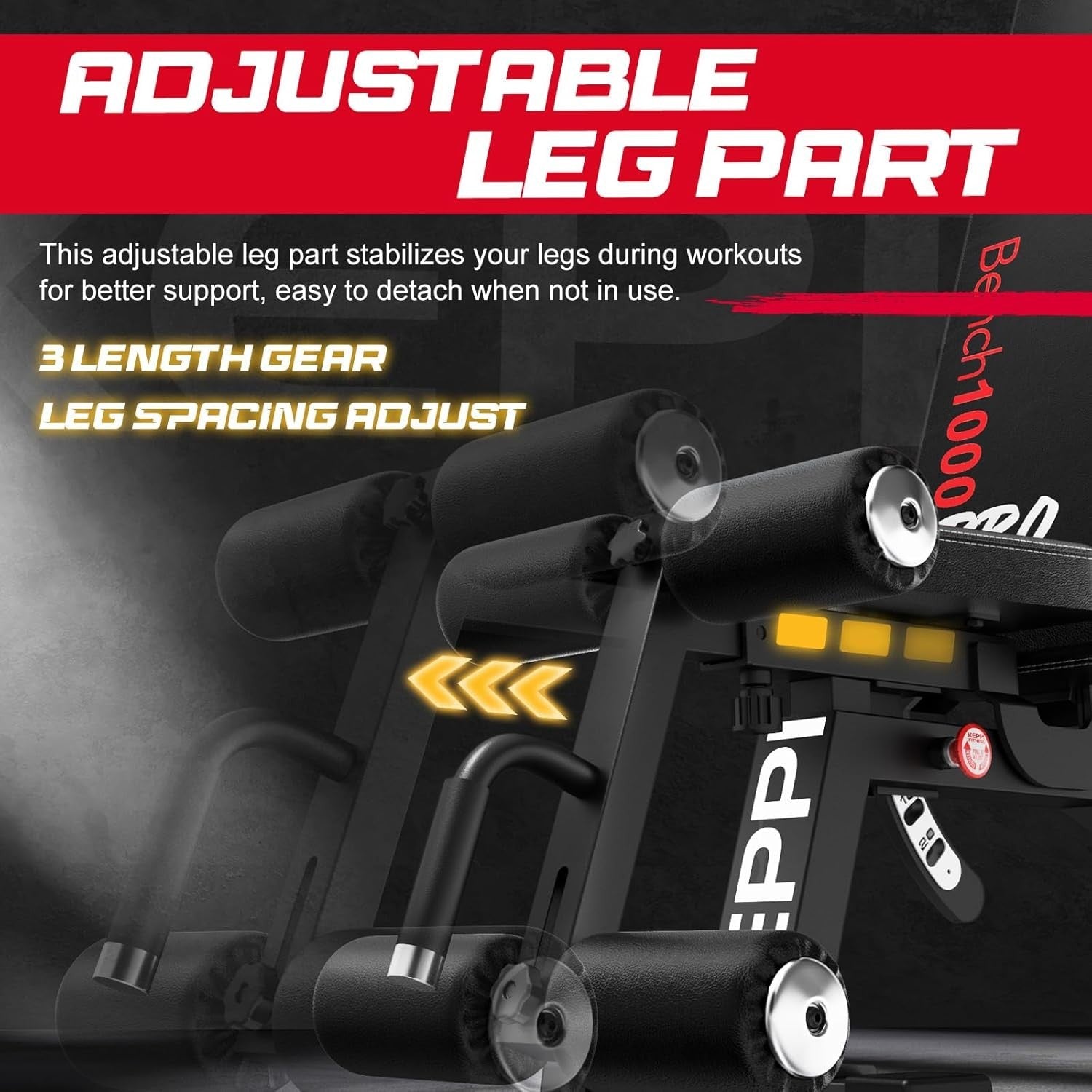 Commercial Strength Workout Bench 600kg Multi-Angle Home Training Pro