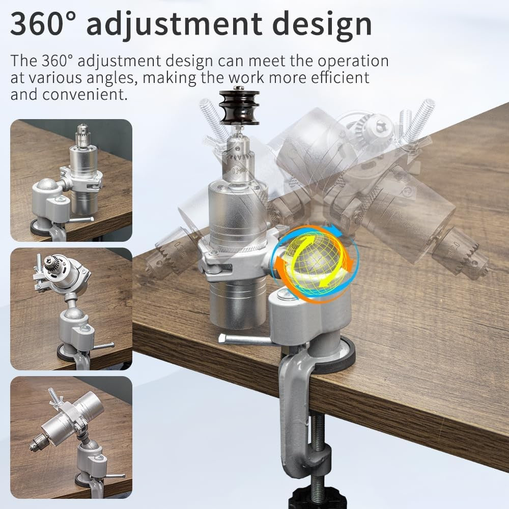 Electric Leather Edge Burnishing Machine Adjustable Speed Polishing Tool