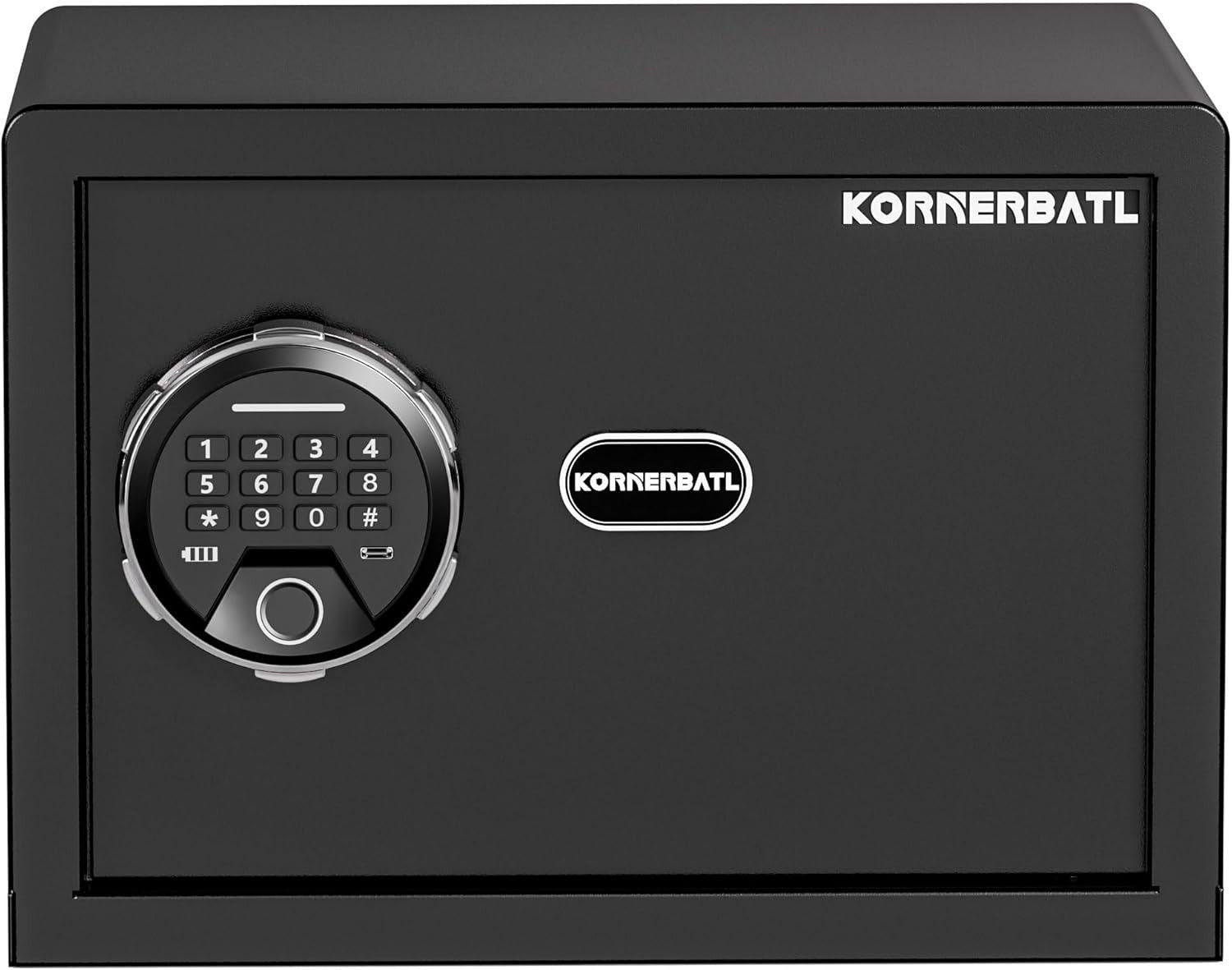 Biometric Fingerprint Safe Box 19LB Steel Home Security Safe LED Keypad