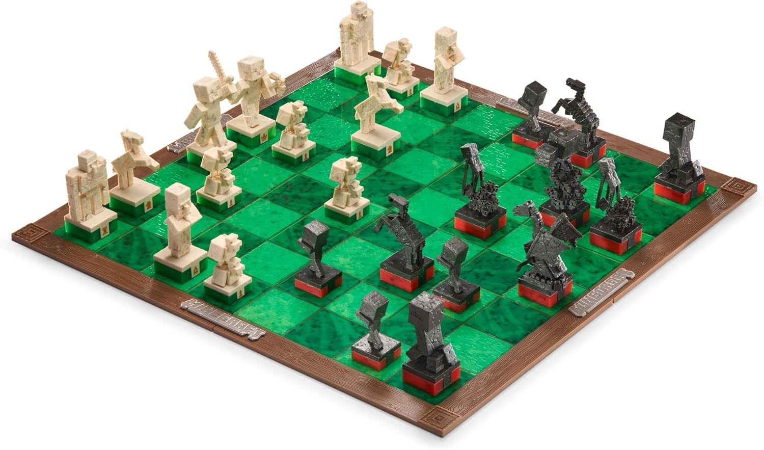 Minecraft Chess Set 18" Game Board Kids & Adults Fantasy Strategy Pieces