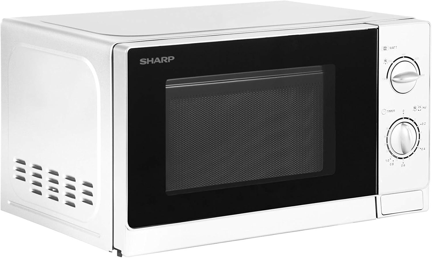 20L Solo Microwave 800W Countertop 6 Power Levels White