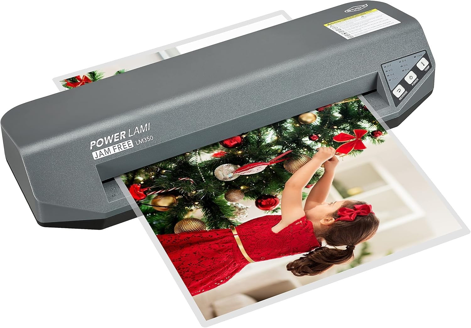 A3 Commercial Laminator Heavy Duty 4 Roller 48s Warm Up 250 Mic