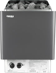 8KW Electric Sauna Heater – Fast Heat, Thermostat & Timer (No Stones)