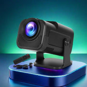 Mini Smart Projector 4K Ready WiFi 6 Bluetooth Netflix 180° Stand