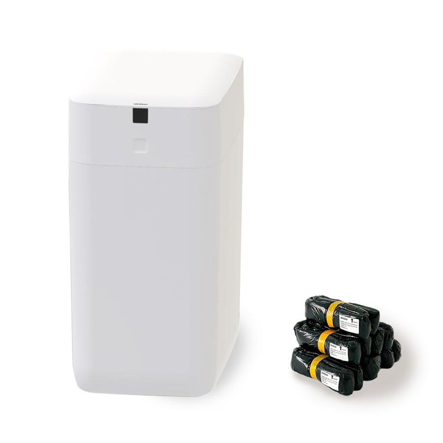 3 Gallon Touchless Smart Trash Can Self-Sealing Automatic Bin