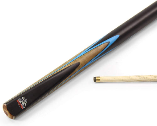 57in Snooker Pool Cue 2pc Centre Joint Ash Shaft 9mm Tip
