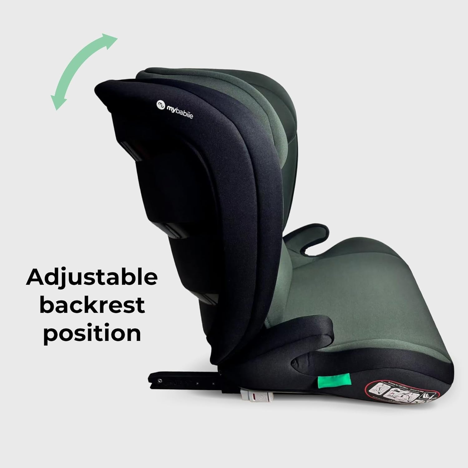 Highback Booster Car Seat ISOFIX 2/3 4–12Y Adjustable Headrest