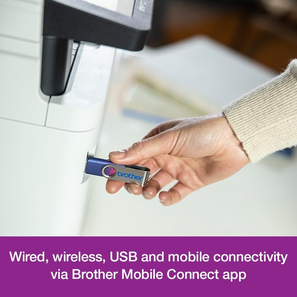 All-in-One Colour LED Printer A4 USB Wi-Fi Duplex Grey Office