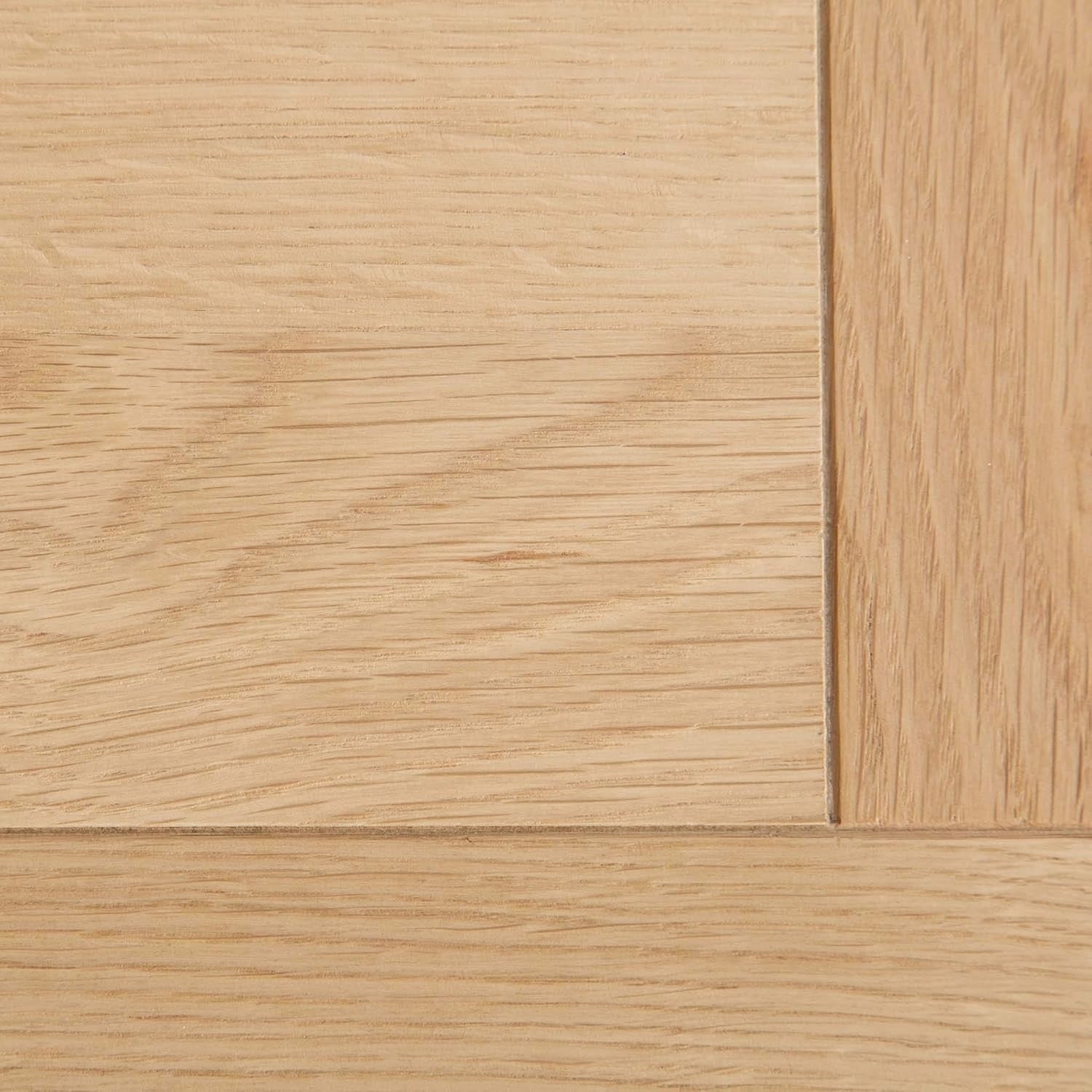 Cream 3 Drawer Bedside Table with Solid Oak Top Fully Assembled 42x32x56cm