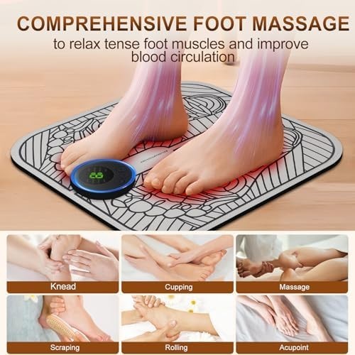 EMS Foot Massager Machine | Electric Foot Spa for Pain Relief & Circulation