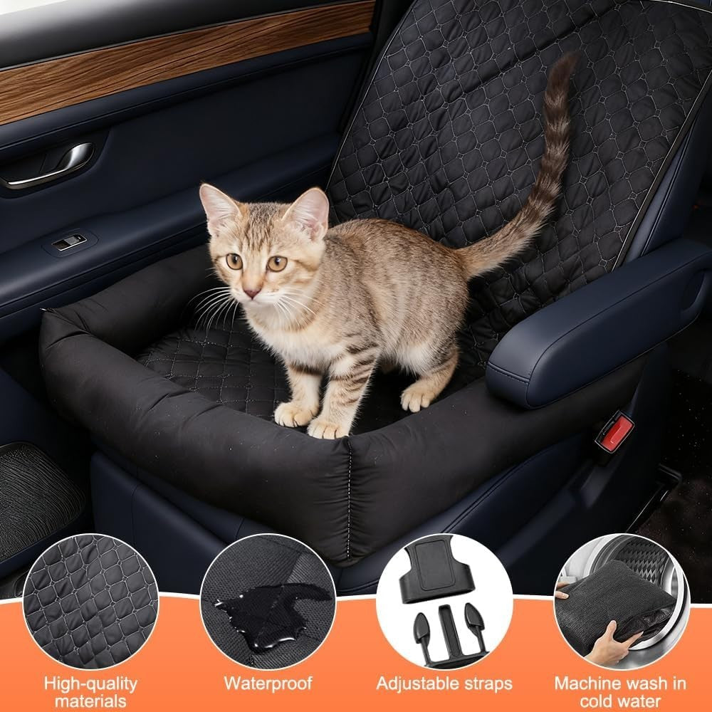 Waterproof Dog Car Bed Booster Seat Washable Non Slip Travel Mat