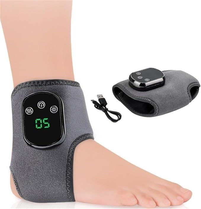 Triple Therapy Foot Massager with Heat, Kneading and Vibration Pain Relief