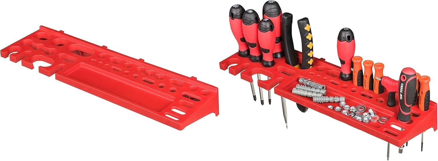 Expandable Wall Tool Organizer 2.3x2.3m 116 Holders Workshop Rack