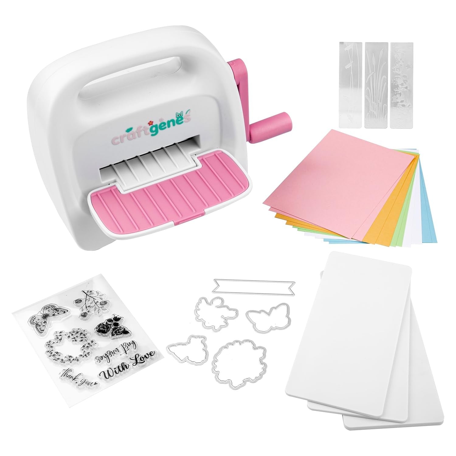 Mini Die Cutting Embossing Machine 8.5cm Starter Kit Card Craft DIY