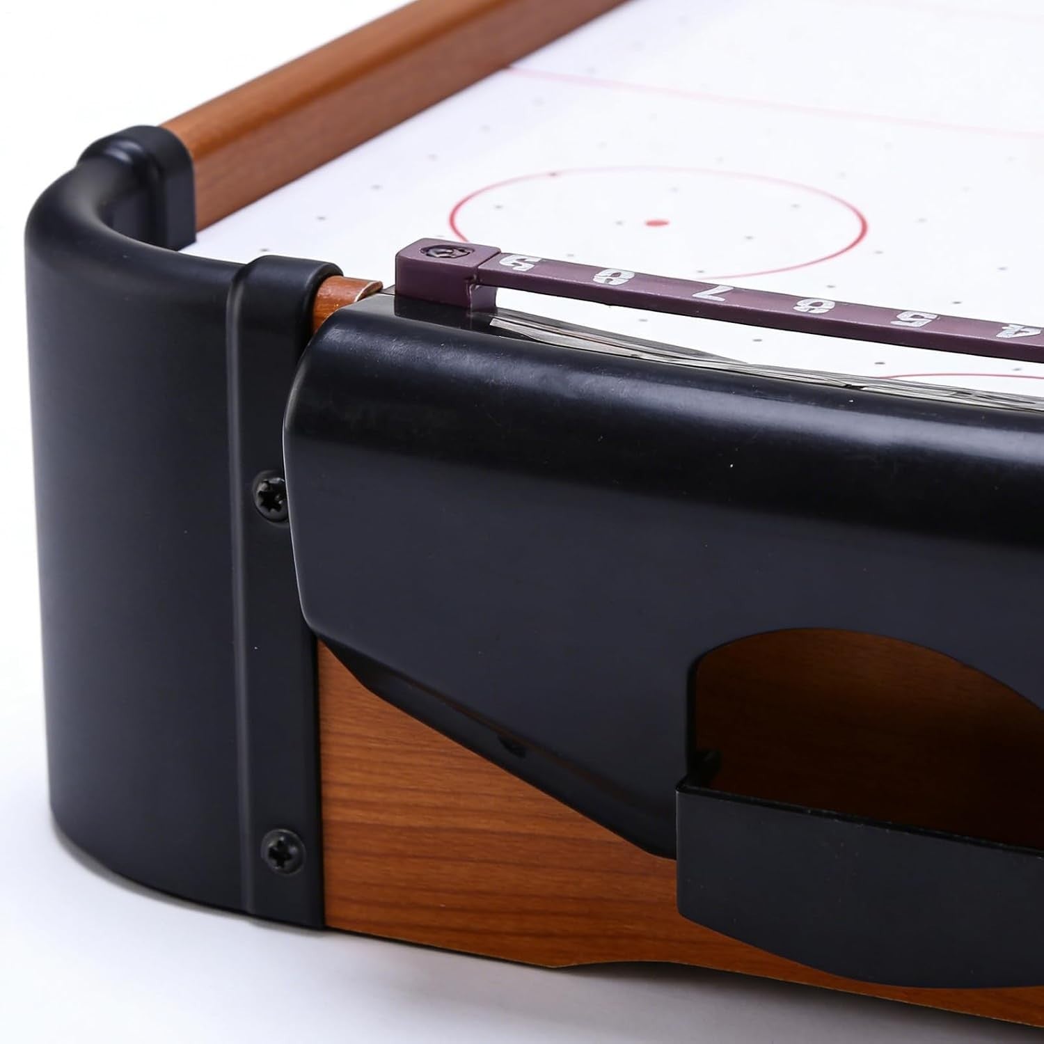 Tabletop Air Hockey Game Wood 2 Player Family Party Fun