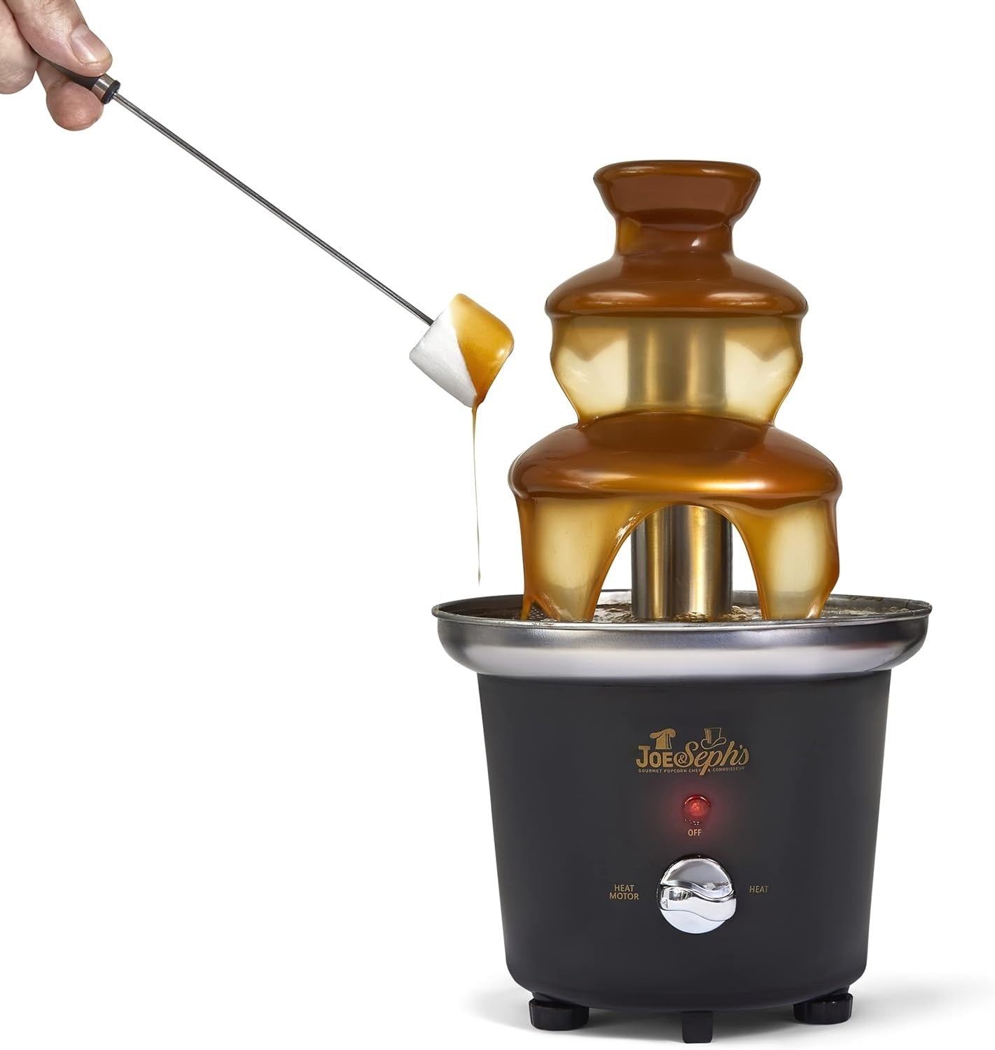 Chocolate Caramel Fountain Machine 1L Stainless Steel Dessert Maker