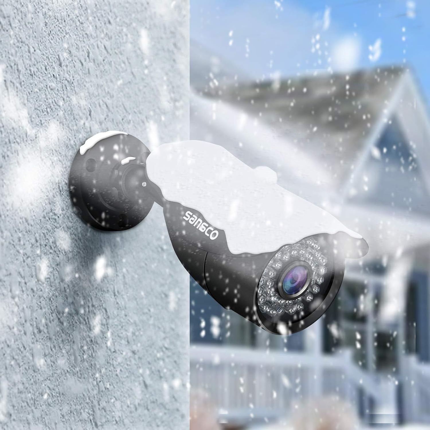 1080P CCTV Camera System 8CH DVR 1TB HDD 4 Security Cameras