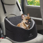 Memory Foam Dog Car Seat Booster Travel Bed Washable Pet Carrier 30lb