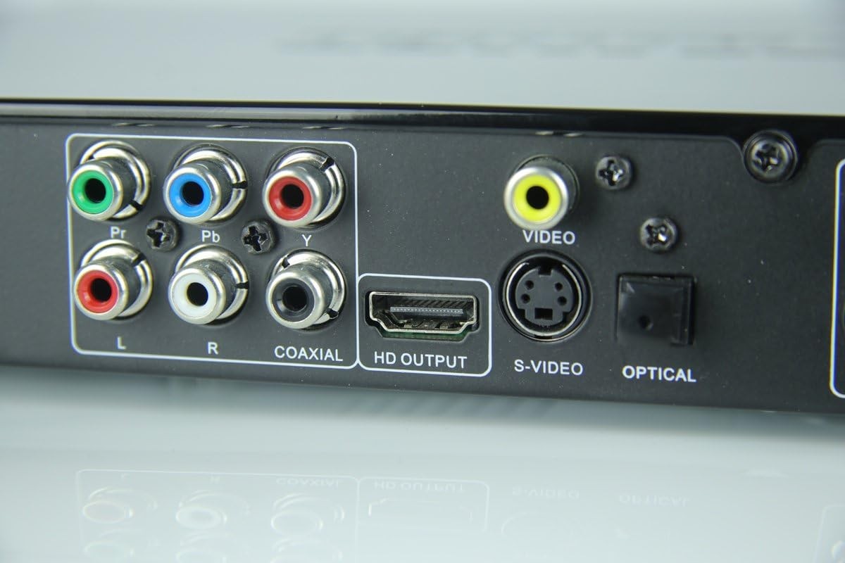 Karaoke Machine CDG DVD Player HDMI USB Record 2 Mics