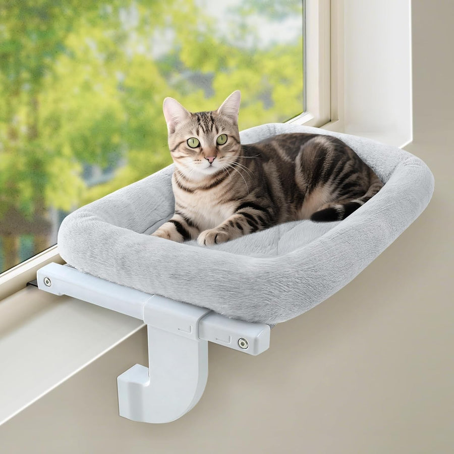 Adjustable Cat Window Radiator Hammock Bed No Drill Holds 18kg