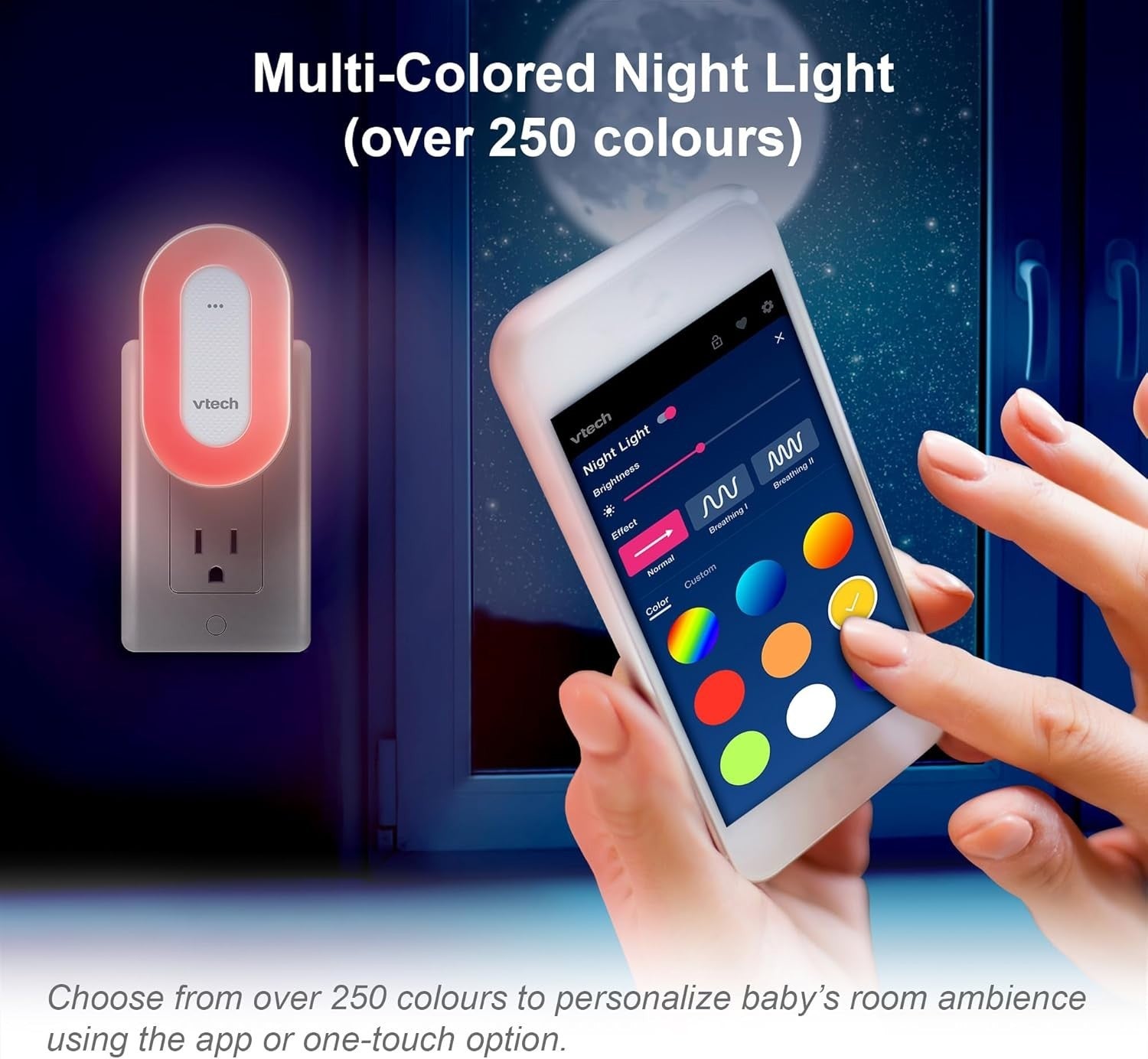 Baby Sleep Soother White Noise Stories Songs Night Light Bluetooth Plug In