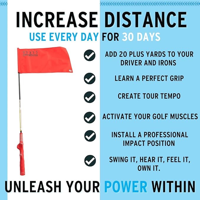 Golf Swing Trainer Aid Speed Distance Tempo Grip Practice Tool