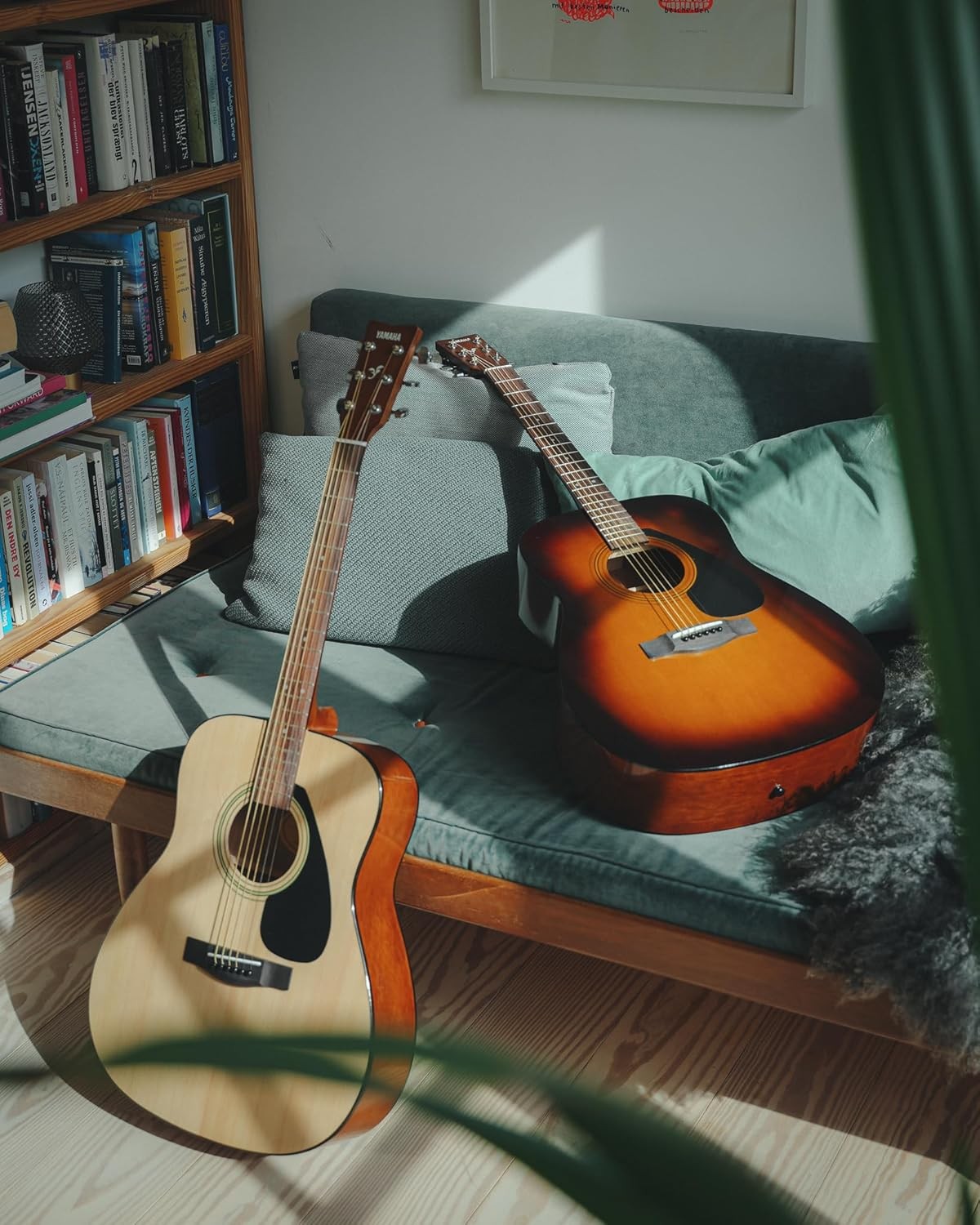 Full Size Steel String Acoustic Guitar Sunburst Dreadnought