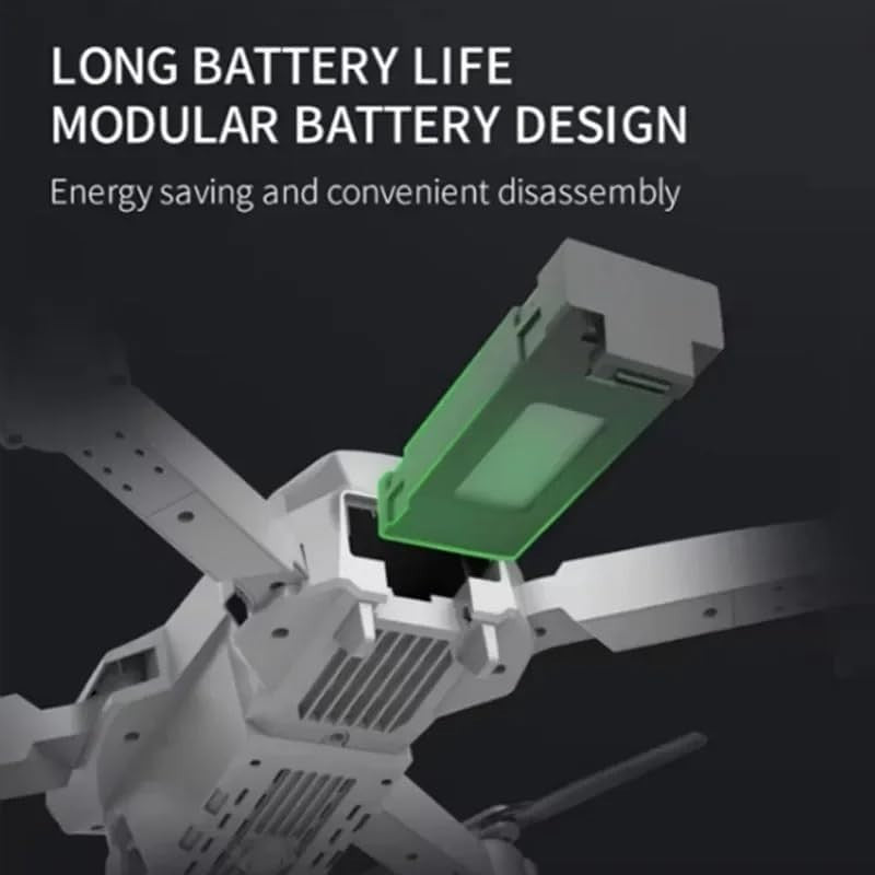 4K Dual Camera Foldable Drone WiFi RC Quadcopter Auto Return Altitude Hold