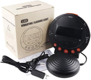 Vibration Alarm Clock Heavy Sleepers Loud LED Display Bed Shaker Deaf