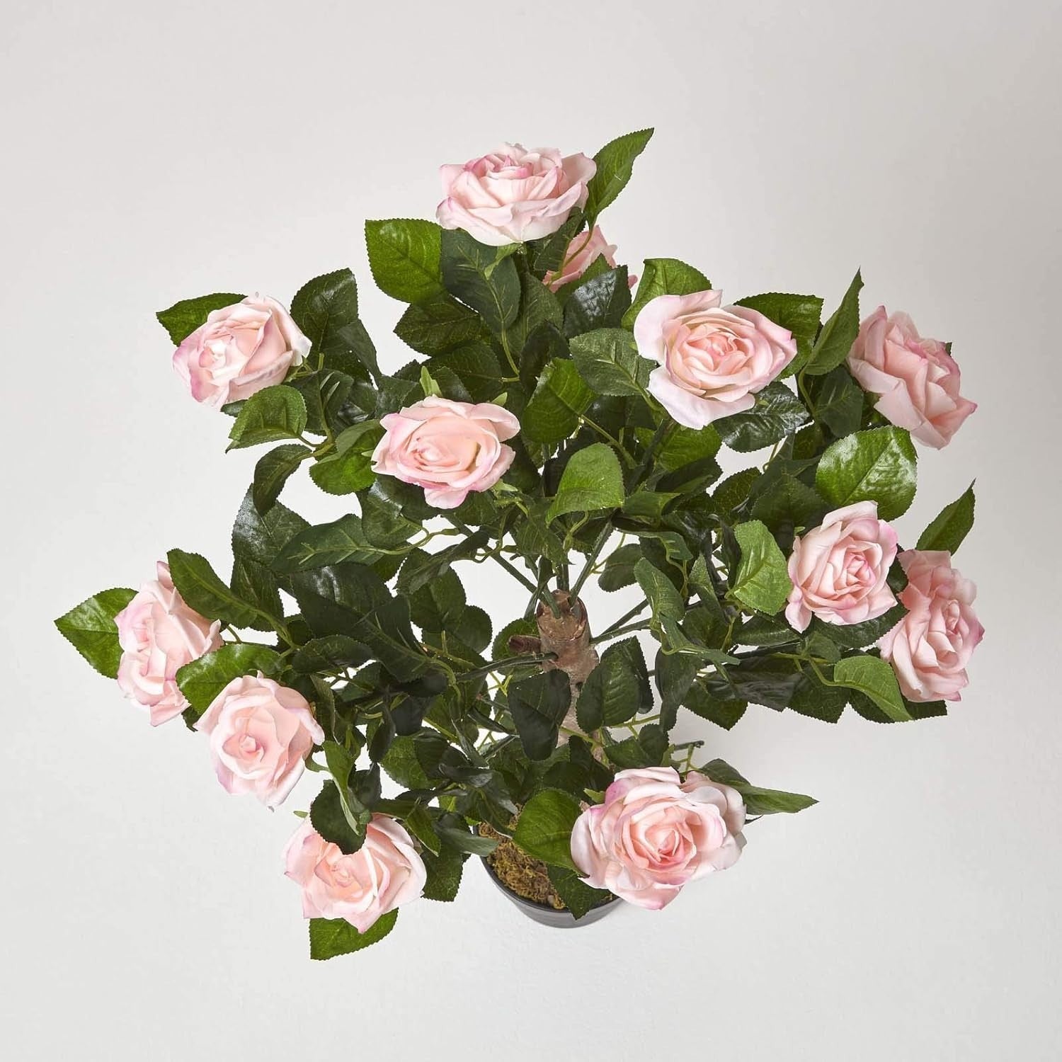 3ft Pink Artificial Rose Tree Indoor Wedding Plant Lifelike Flowers Home Decor