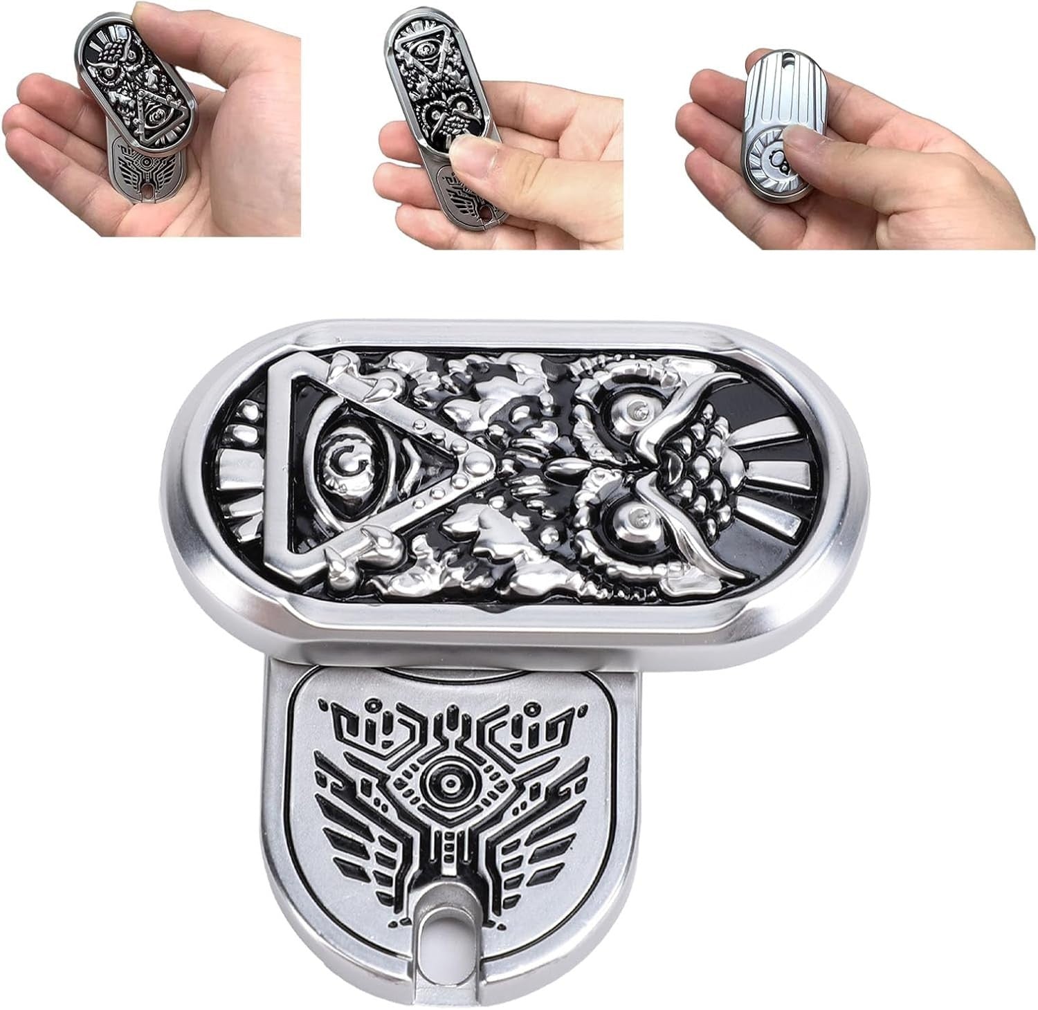 Metal Fidget Slider Zinc Alloy Stress Relief Magnetic Desk Toy
