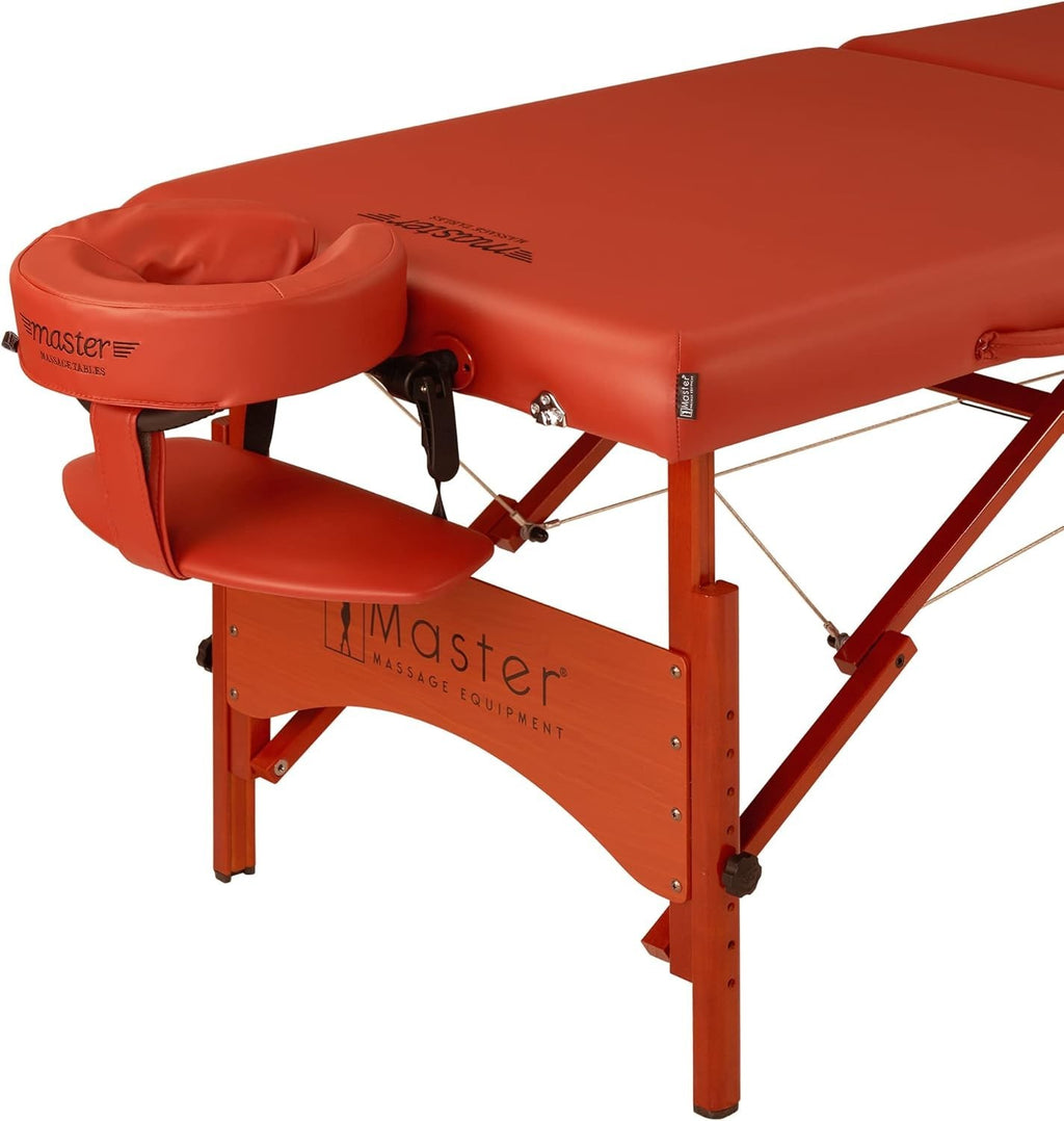 70cm Heated Portable Massage Table Folding Spa Beauty Bed with Therma-Top