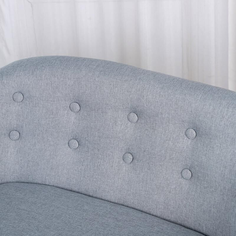 Kids 2 Seater Mini Sofa Chair for Bedroom Playroom | Padded Armrest Couch