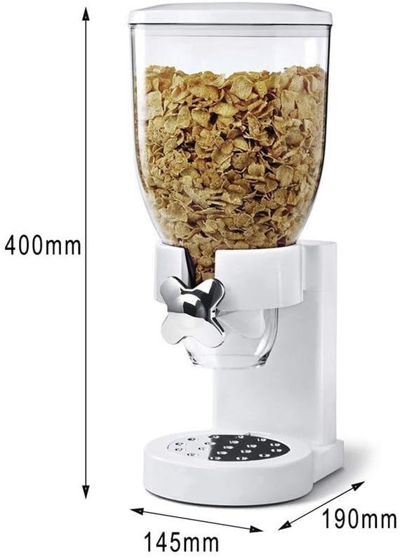 Countertop Cereal Dispenser Airtight Dry Food Bin