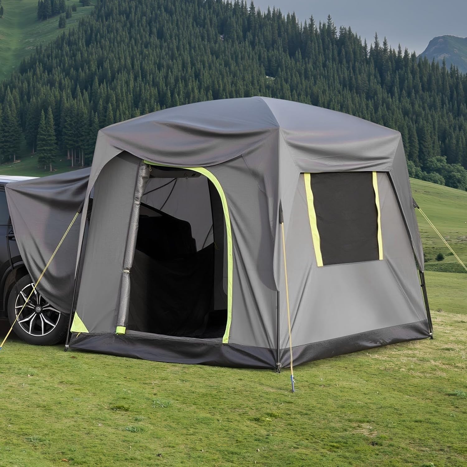 SUV Camping Tent Waterproof 10x8ft Car Tailgate Awning