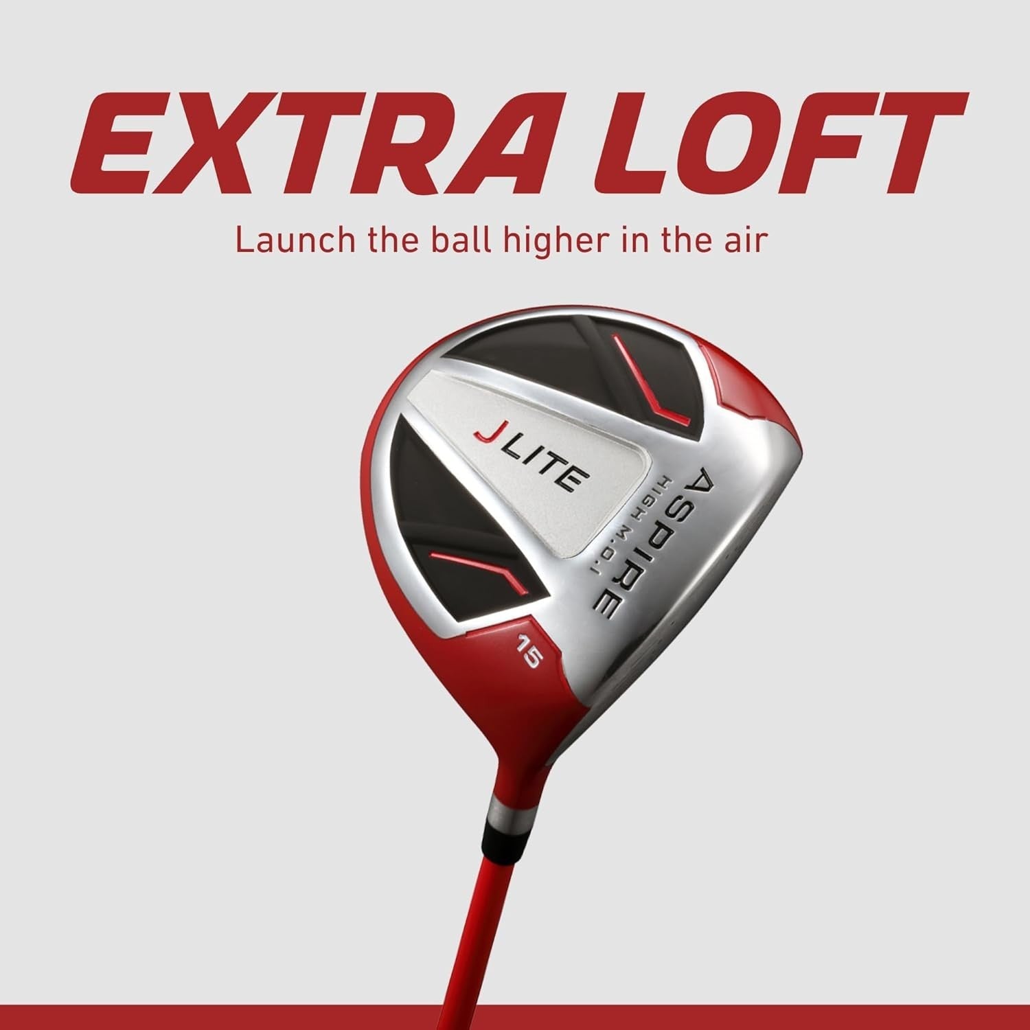 Junior Golf Club Set Ages 3–5 Right Hand Lightweight Driver Hybrid Bag