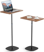 Portable Laptop Stand Height Adjustable Bedside Sofa Standing Desk Black