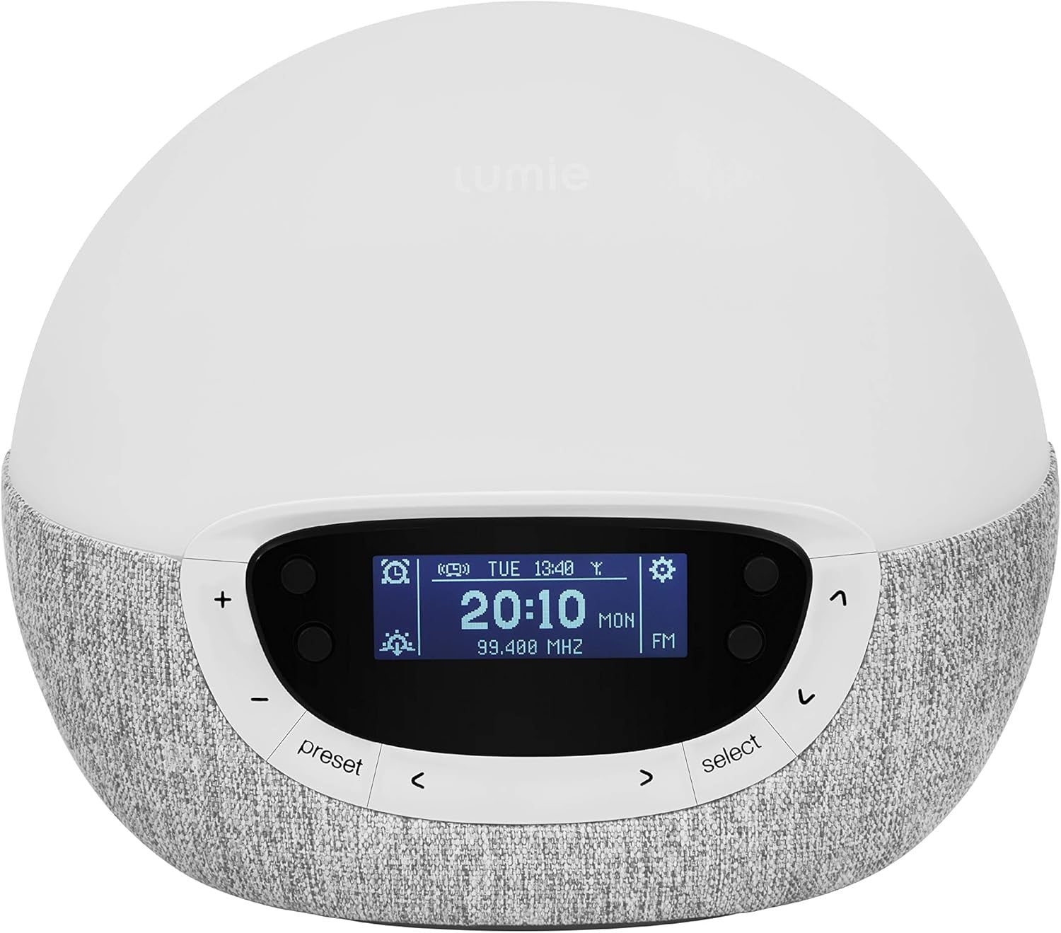Sunrise Wake Up Alarm Clock Radio Dimmable Sleep Sounds Light Therapy