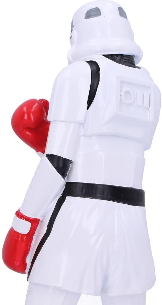 Boxer Trooper Figurine 18cm Resin Boxing Statue Collectible Home Decor Gift
