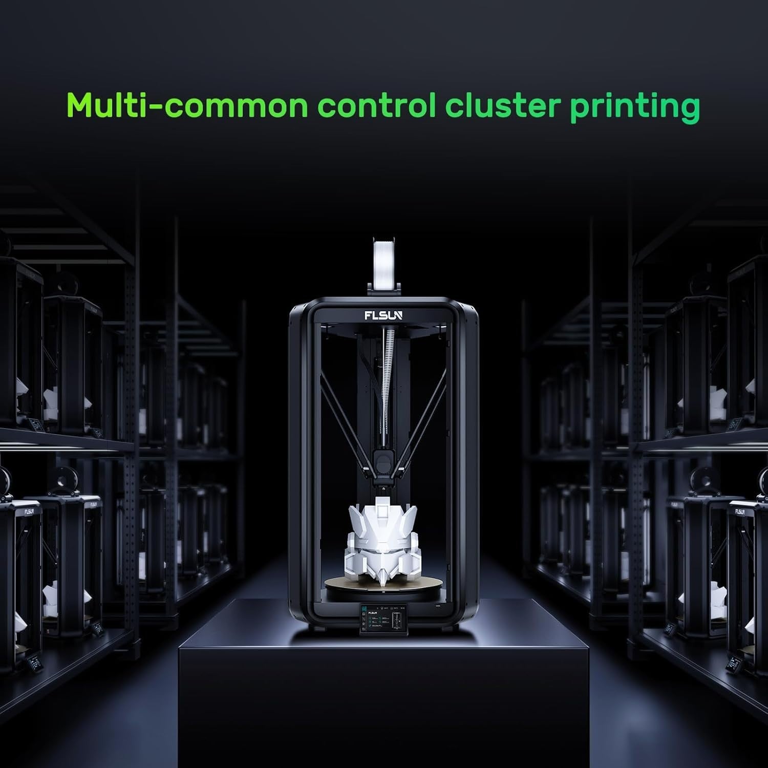 Ultra Fast Delta 3D Printer 1000mm/s Large Build Quiet Auto Level