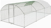 Large Walk In Chicken Run 5.8x3m Galvanised Poultry Pen