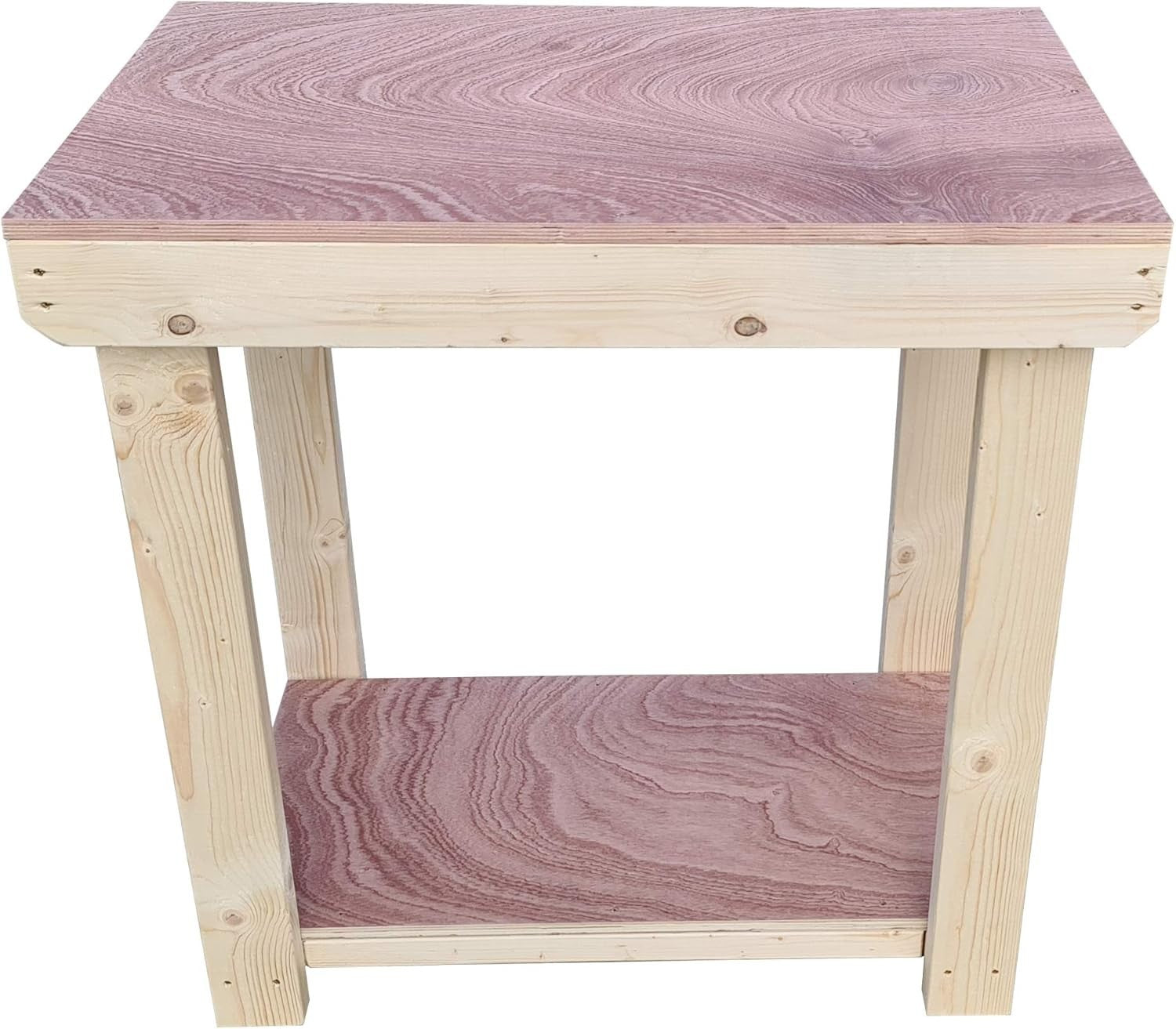3ft Express Wooden Workbench – Heavy Duty Plywood Top Garage & DIY Table