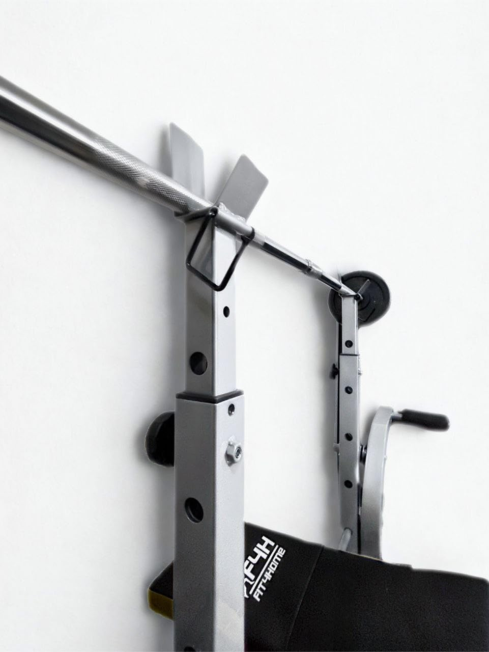 Heavy Duty Adjustable Weight Bench With Barbell Rack Preacher Curl Home Gym