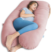 U Shaped Pregnancy Pillow Full Body Support Cooling Maternity Sleep Pillow